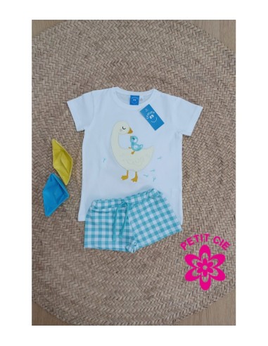 Conjunto baño niño Mami Pato