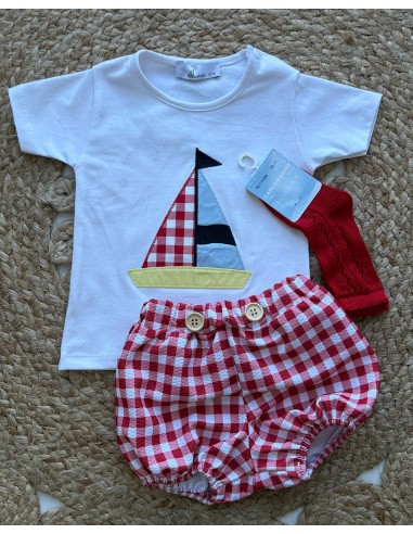 Conjunto Velero Vichy Niño