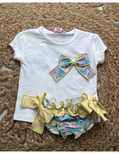 Conjunto Baño Camuflaje Niña