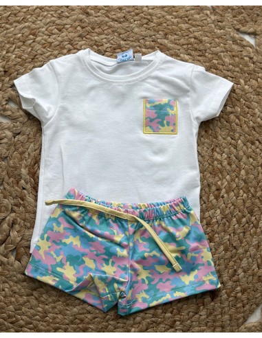 Conjunto Baño Camuflaje Niño