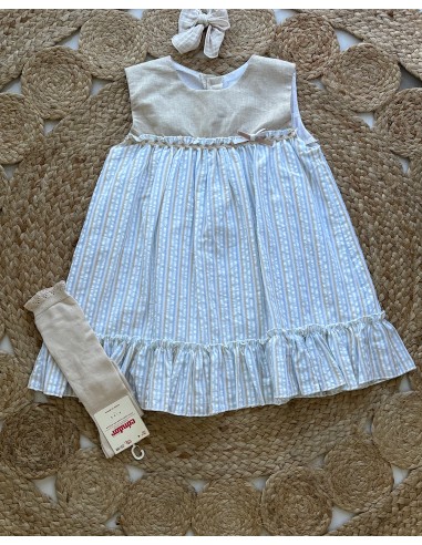 Vestido Niña Rayas