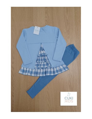 Conjunto Niña Gata Vichy
